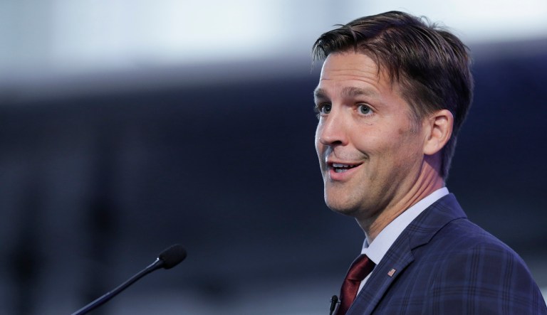 Sen. Ben Sasse, R-Neb., is concerned that more violence is on the way, following last weekend's violence in Charlottesville, Va. (AP Photo/Nati Harnik)