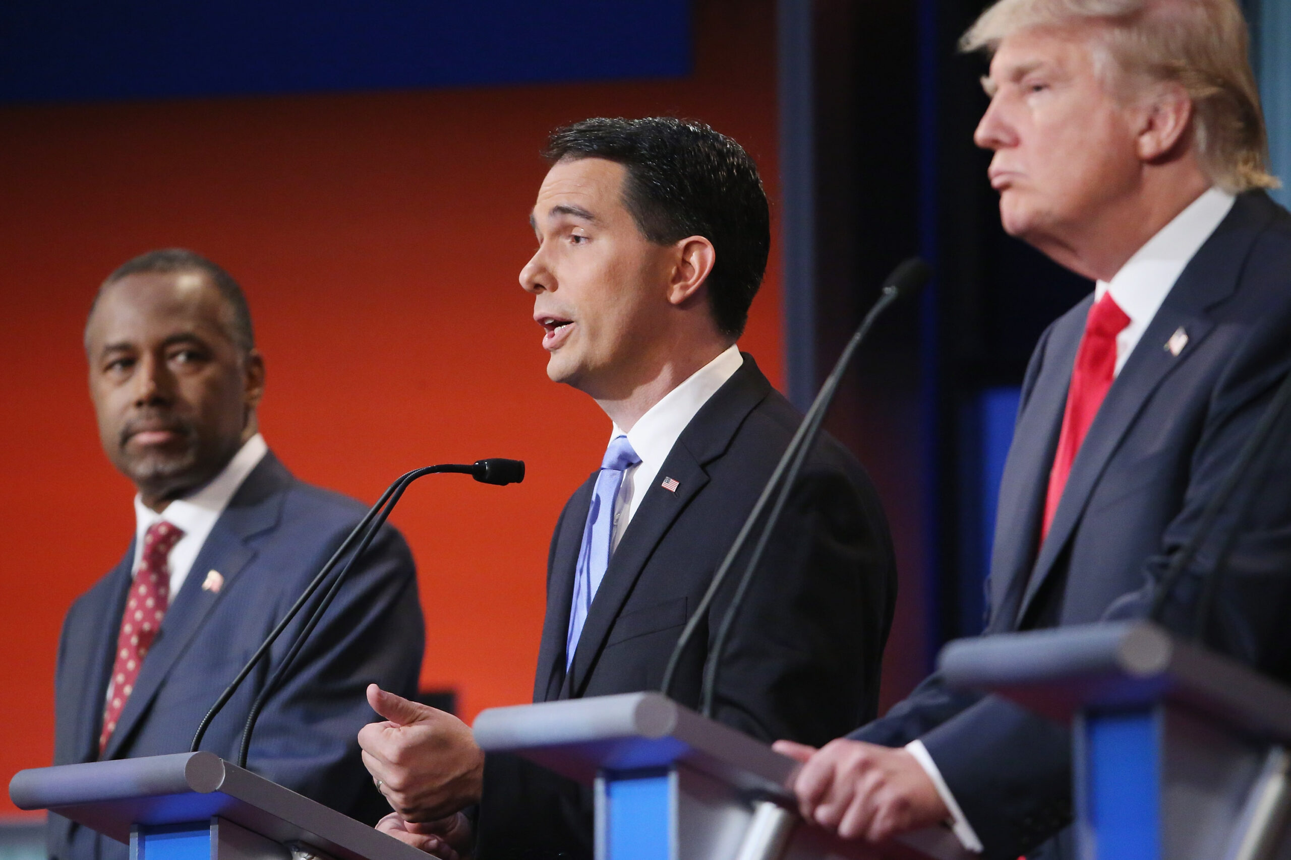 Who got the most airtime at the GOP primary debate?