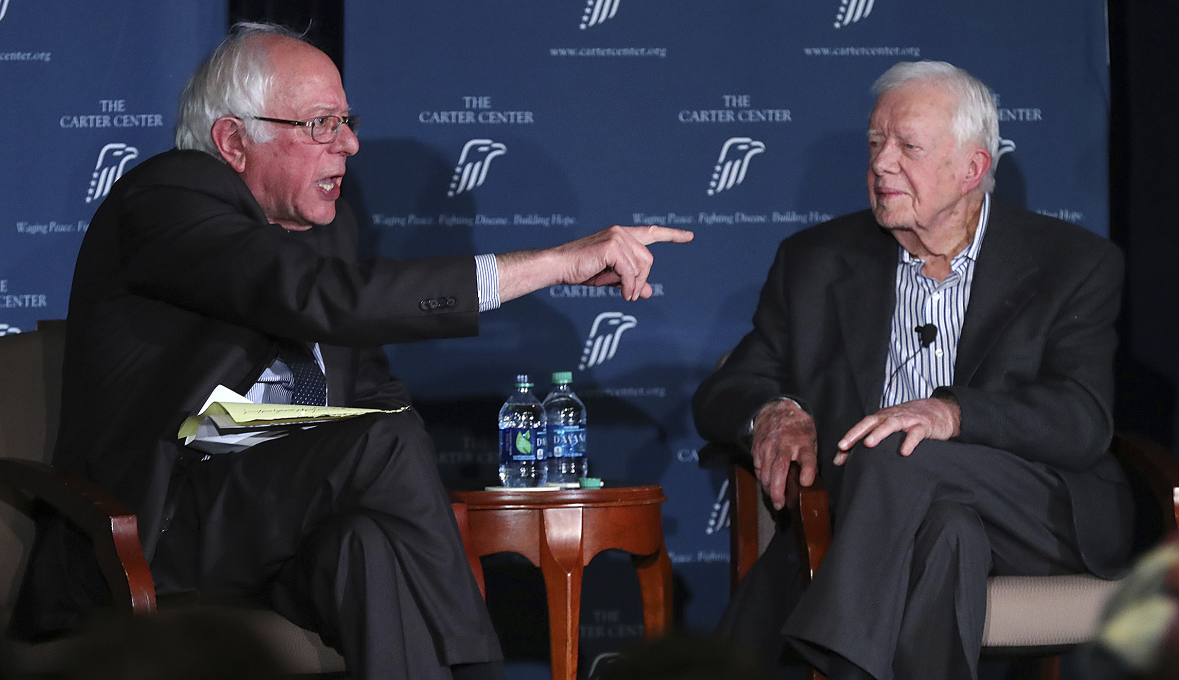 Jimmy Carter says he voted for Bernie Sanders