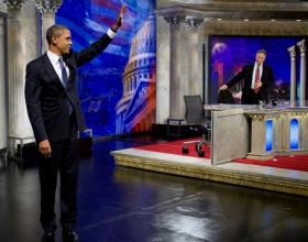 Barack “Dude” Obama on Jon Stewart’s Daily Show