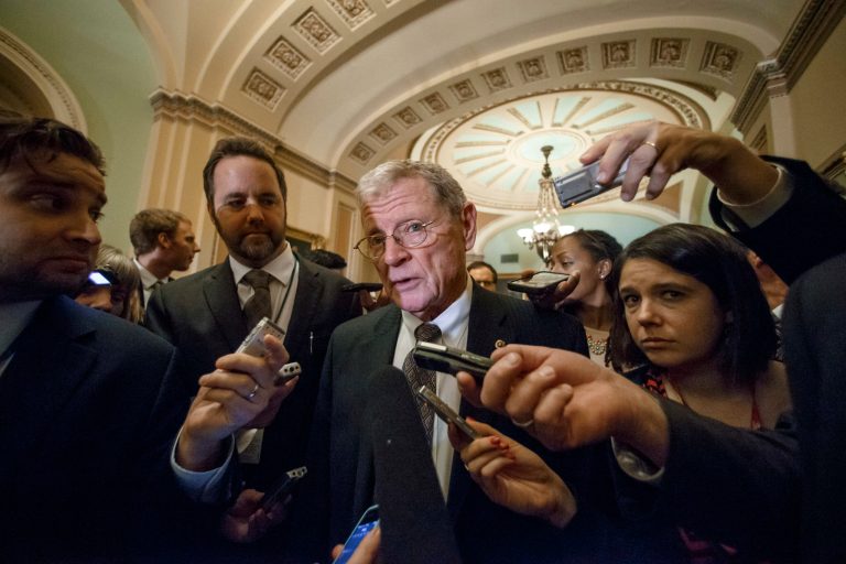 Jim Inhofe argues the EPA and the Corps are using the broadest possible claims of jurisdiction to enforce environmental regulations. (AP Photo)