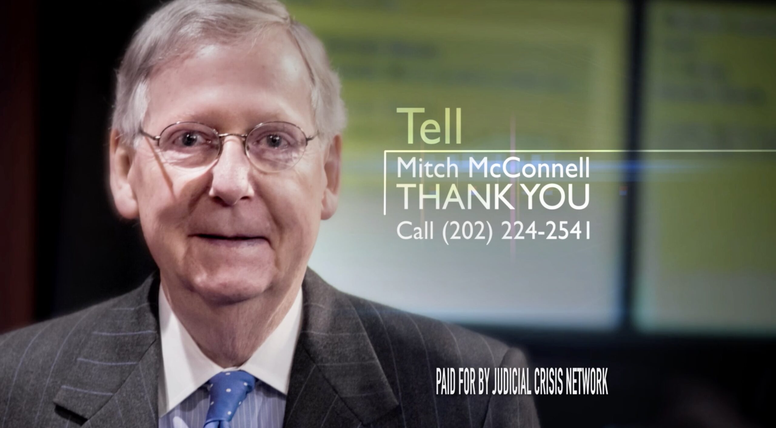 Judicial Crisis Network runs ads thanking Trump, McConnell and Grassley for Gorsuch’s Supreme Court confirmation