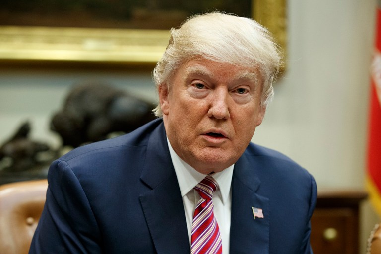 will issue a new memorandum on Monday that requires every executive agency to conduct an internal review of wasteful spending. (AP Photo/Evan Vucci)