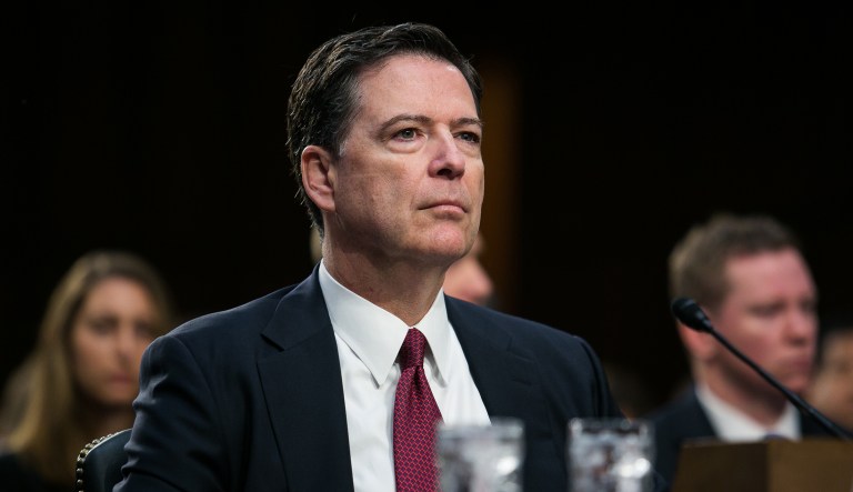 CNN filed a lawsuit Thursday to force the FBI to make former Director James Comey's memos documenting his interactions with President Trump about the Russia investigation public. (Graeme Jennings/Washington Examiner)