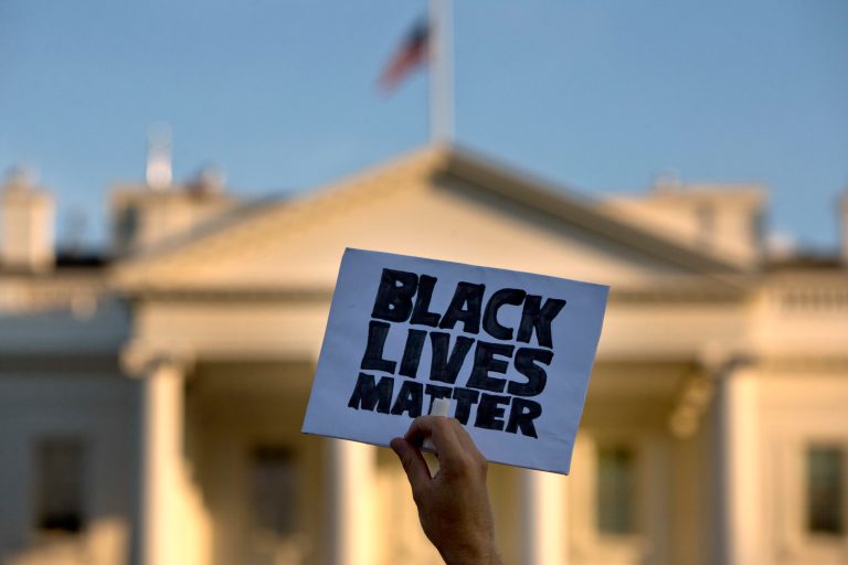 Most were peaceful, though there were many confrontations with police. (AP Photo/Jacquelyn Martin)