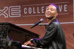 John Legend quotes Taylor Swift to avoid Melania controversy