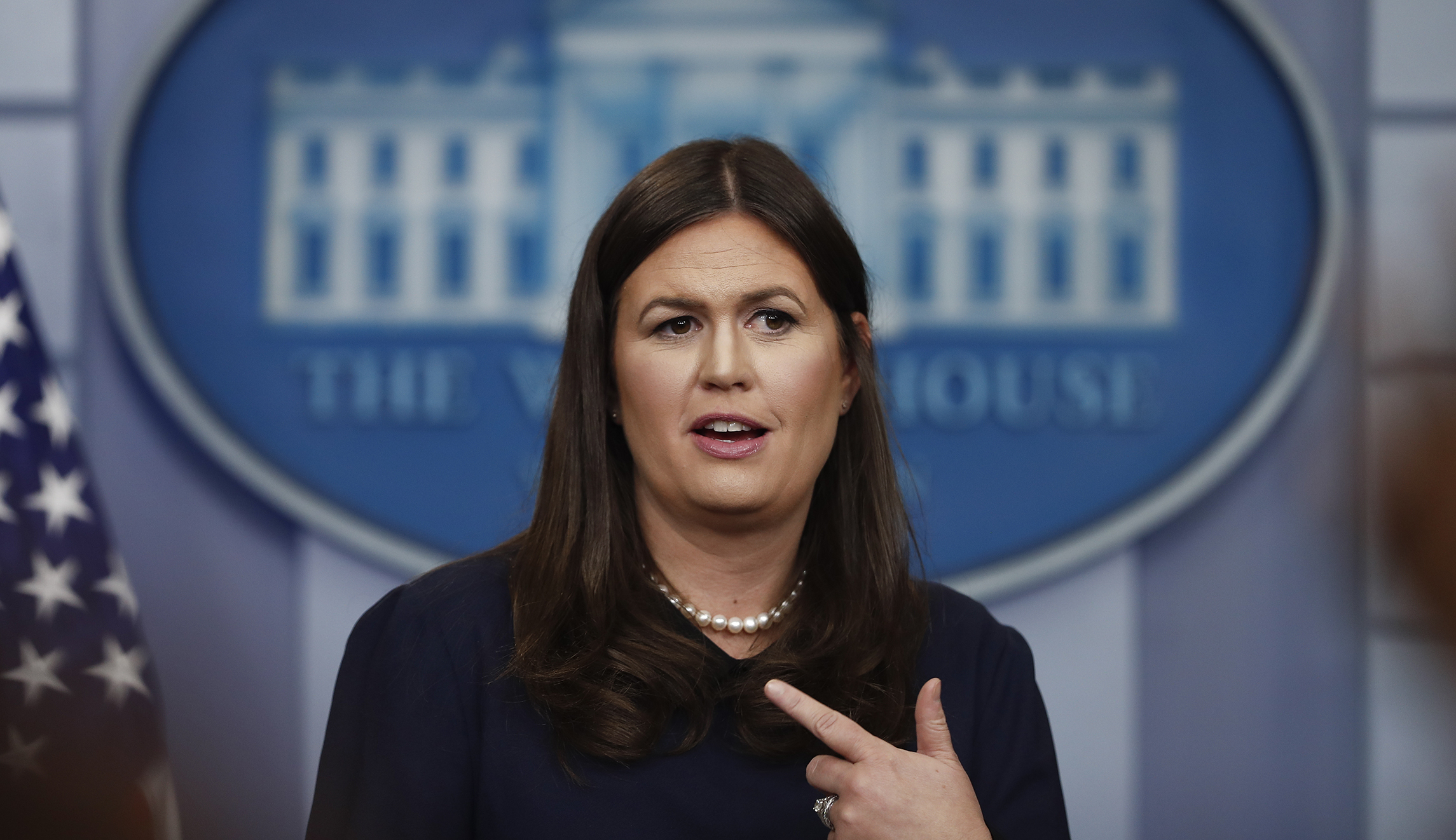 Sarah Sanders dismisses Trump’s bad numbers: ‘I don’t have a lot of faith in a lot of those polls’