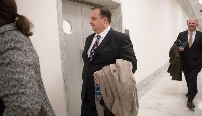 Walter Shaub said Trump is undermining U.S. standing abroad with ethics breaches. (AP Photo/J. Scott Applewhite, File)
