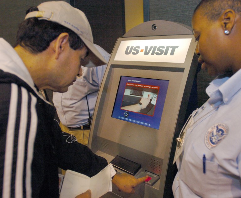 The legislation would end the visa waiver privilege now offered to western passport holders if they have traveled to Iraq, Iran, Syria or Sudan, which are considered breeding grounds for terrorism. (AP Photo/Gregory Smith)