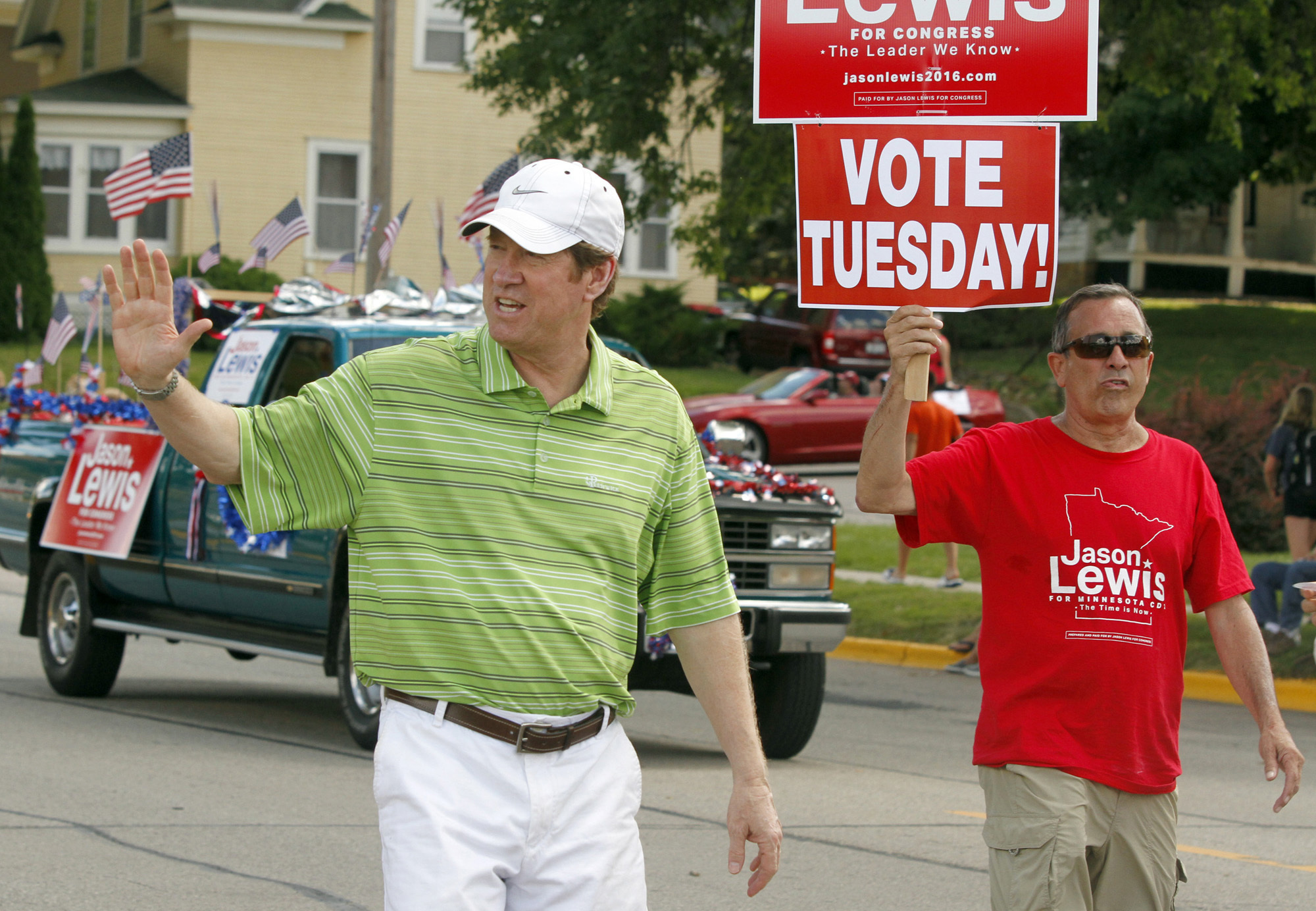 Newcomer topples establishment choice in Minnesota congressional race
