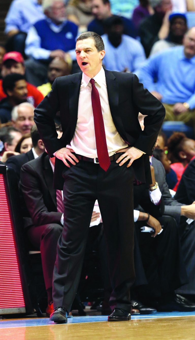 Gerry Broome/AP
Maryland coach Mark Turgeon said his young team is right on schedule. They have a 15-5 record thus far, after finishing last season 17-15.