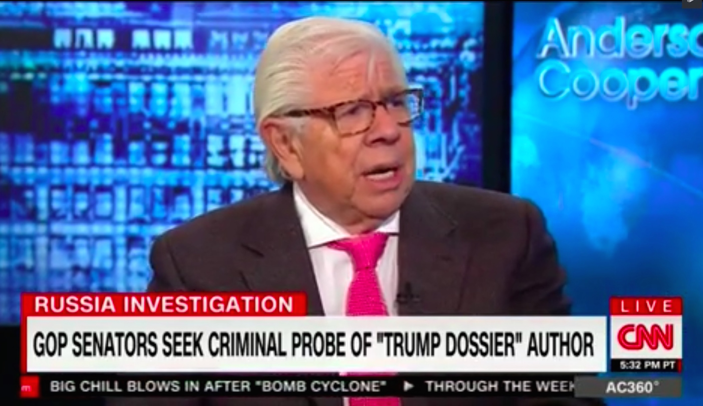 Carl Bernstein: Republicans referring ‘Trump dossier’ author for criminal investigation a ‘glowing red herring’