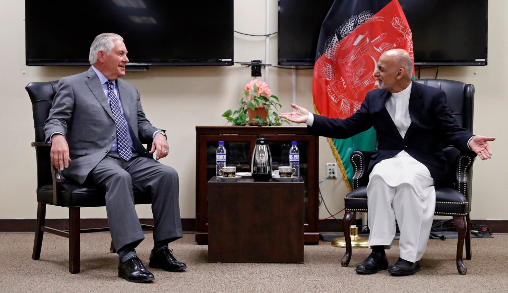 Rex Tillerson: ‘Moderate voices’ in Taliban could end war