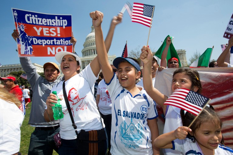 A bill introduced by Rep. Ann Kirkpatrick, D-Ariz., would give illegal immigrants who came to the U.S. as youths and are exempt from deportation the ability to work on Capitol Hill. (AP Photo/Jacquelyn Martin)