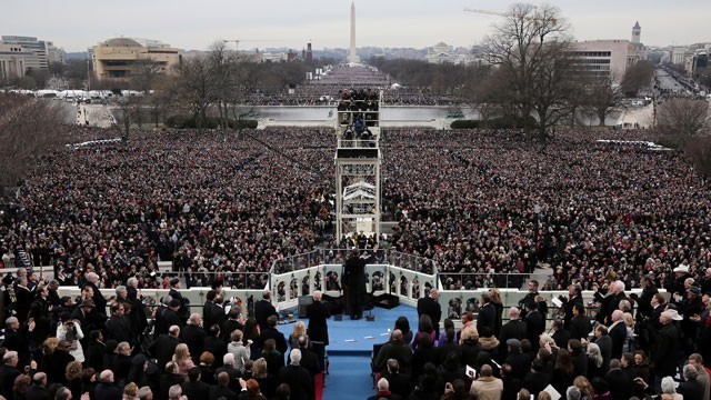 President Obama said in his Inaugural Address in January that he would take on climate change. AP Photo