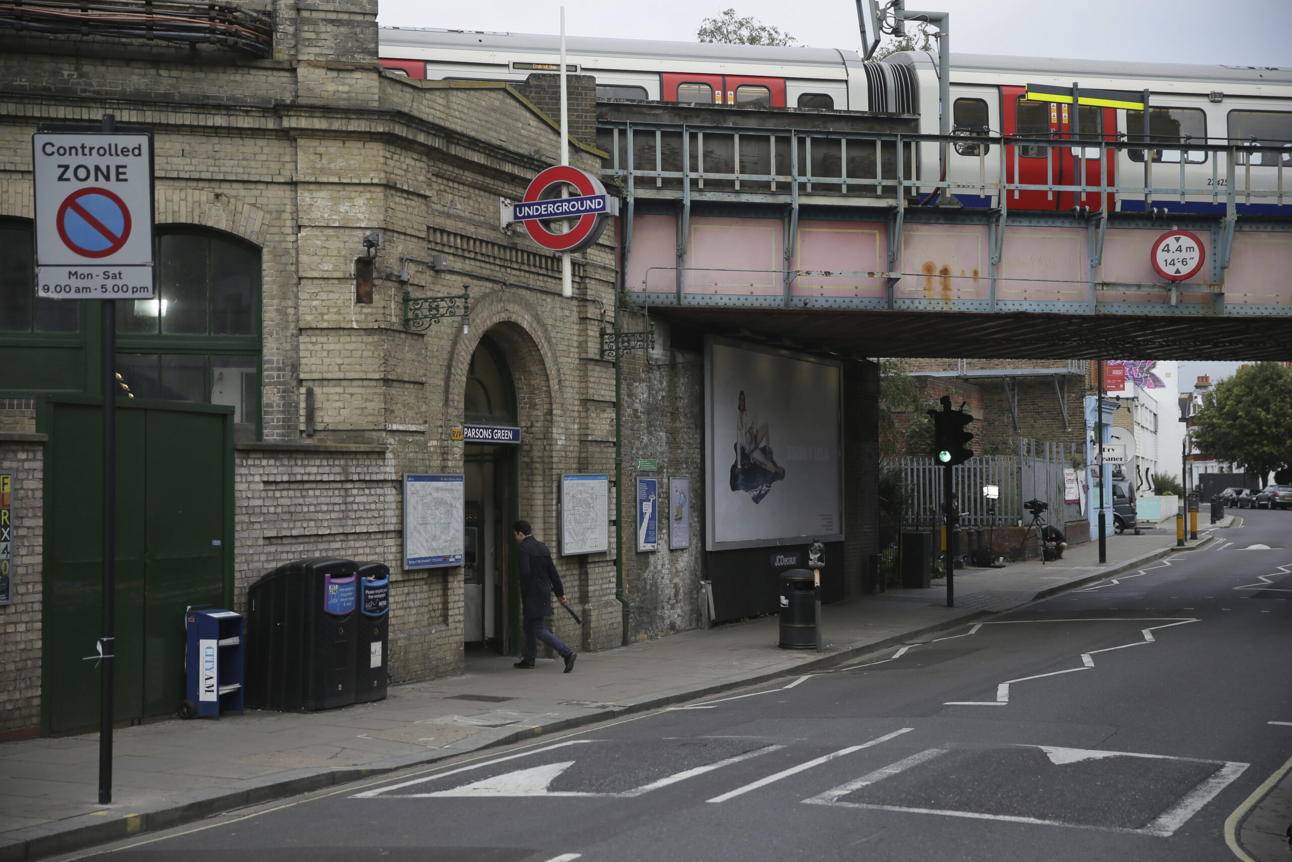 Man arrested in London tube explosion