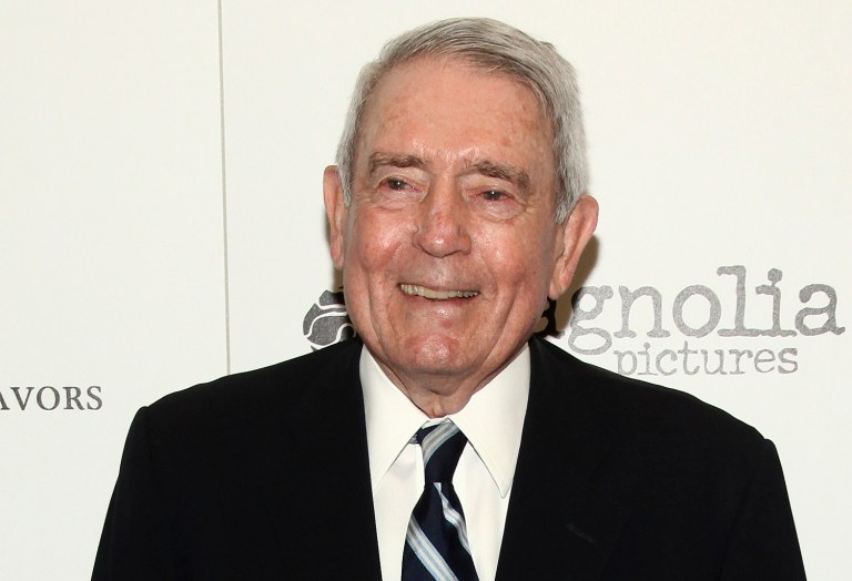 Dan Rather is an interesting person to exalt as an authority on journalism standards and ethics. (Photo by Andy Kropa/Invision/AP)