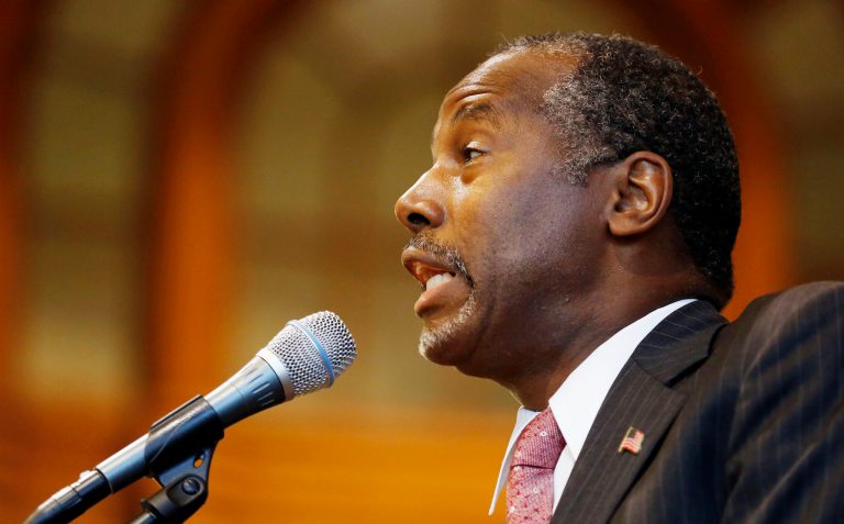 According to a report,Â a national security advisor for the famed neurosurgeon's campaign claims that Ben Carson continues to struggle on issues pertaining to foreign policy.Â (AP Photo/Jim Cole)