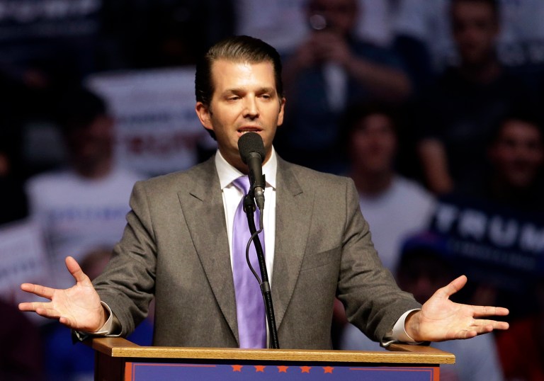 The Clinton campaign said that Donald Trump Jr.'s claim that Republicans would get 