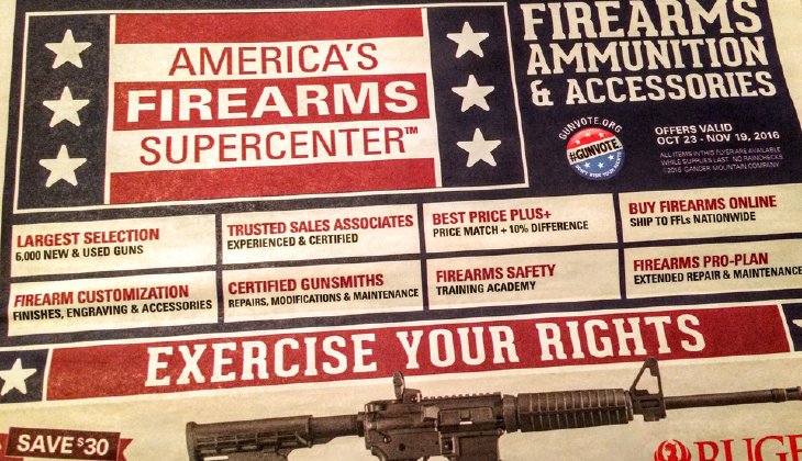 Gun rights poster.