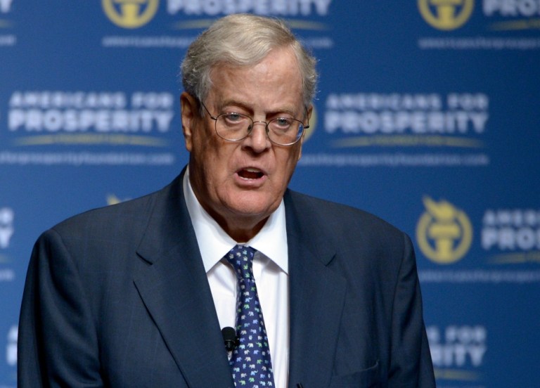 The Koch brothers' network has pulled back its presence from this summer's GOP convention as part of its apparent effort to become less involved in presidential politics amid the rise of Donald Trump. (AP Photo)
