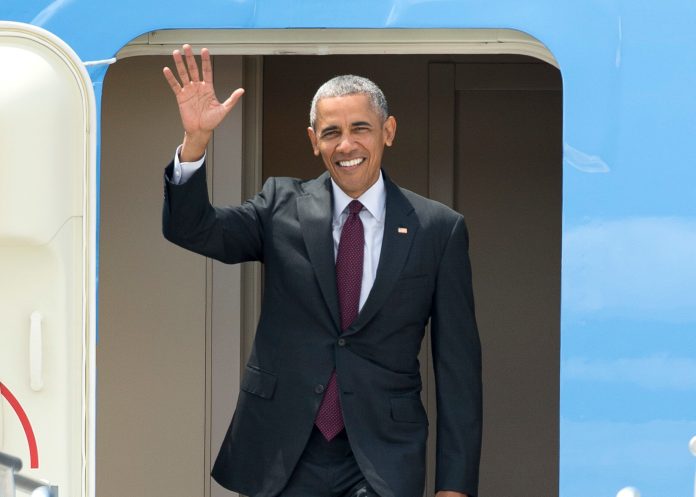 President Obama got his own small bump in the polls after he spoke at the Democratic convention, as did the Democratic candidate who hopes to replace him, Hillary Clinton. (AP Photo/Todd Kirkland)