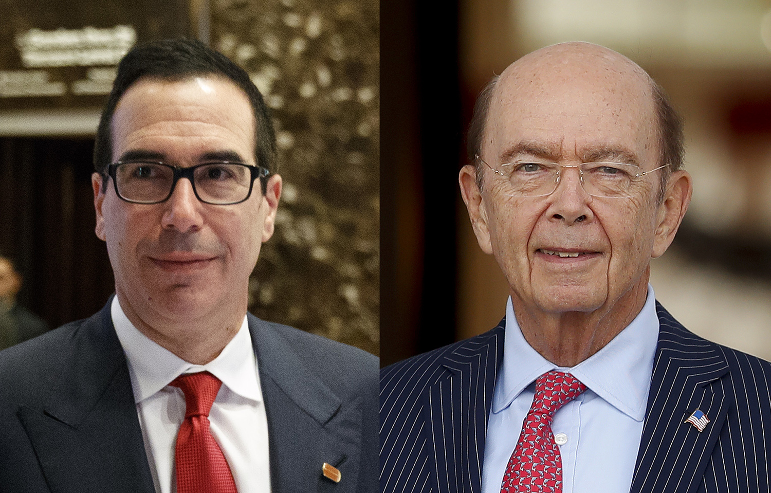 Mnuchin, Ross confirm nominations to Trump’s Cabinet