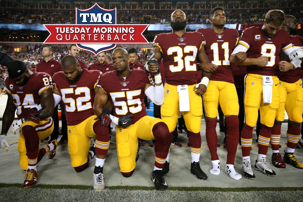 Tuesday Morning Quarterback: Trump’s War Against the NFL