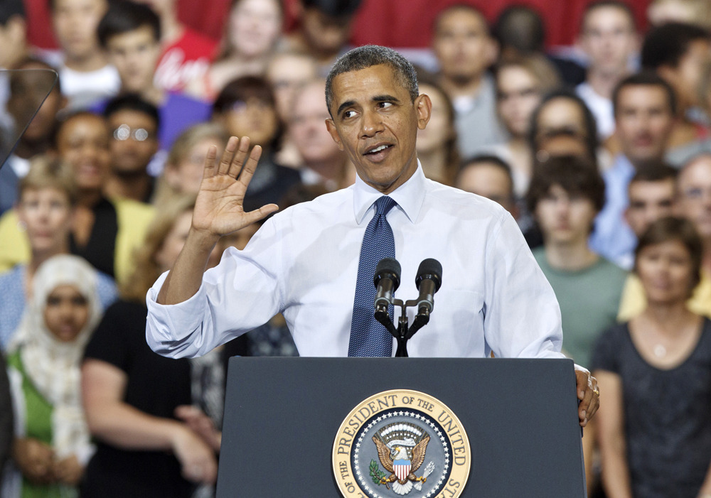 Obama slams Congress during Virginia visit