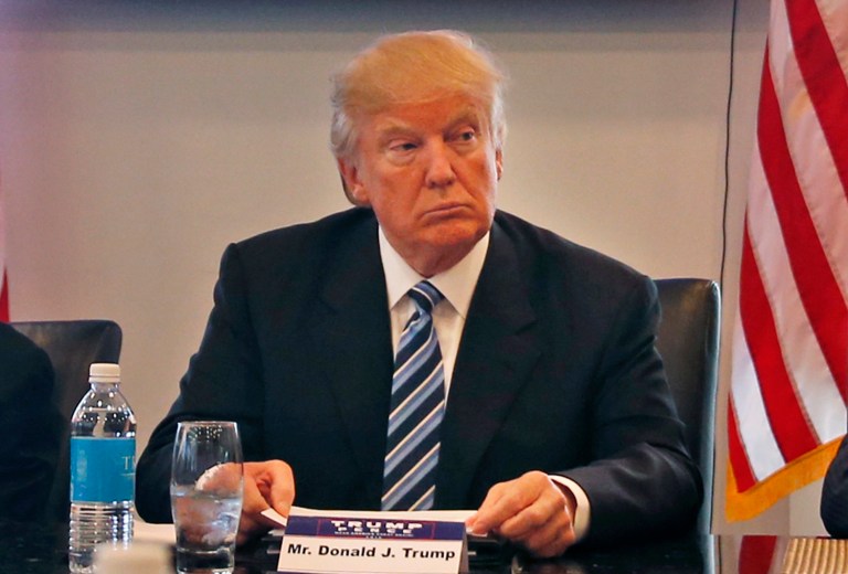 Two senators sent a letter to President-elect Trump asking him to prioritize the nomination of a new director of national intelligence. (AP Photo/Gerald Herbert)