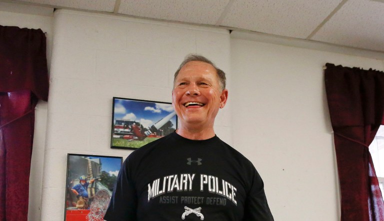 Until recently former Alabama Chief Justice Roy Moore who wants to be the states's next senator didn't know what DACA was. And perhaps more embarrassing, the front-runner in the special Alabama Senate primary also seems completely unaware of right-to-work laws. (AP Photo/Brynn Anderson)