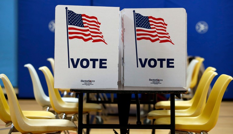 Tuesday is Election Day in Virginia and New Jersey, where off-year gubernatorial elections are often seen as predictors of mid-term elections the following year. (AP Photo/Alex Brandon)