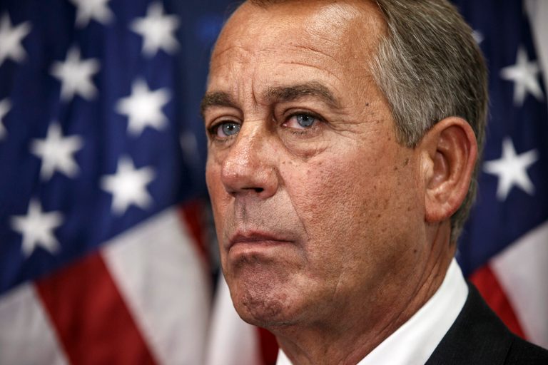 House Speaker John Boehner didn't rule out the possibility of raising the gasoline tax as a way to put more money into the insolvent federal Highway Trust Fund during a Sunday 