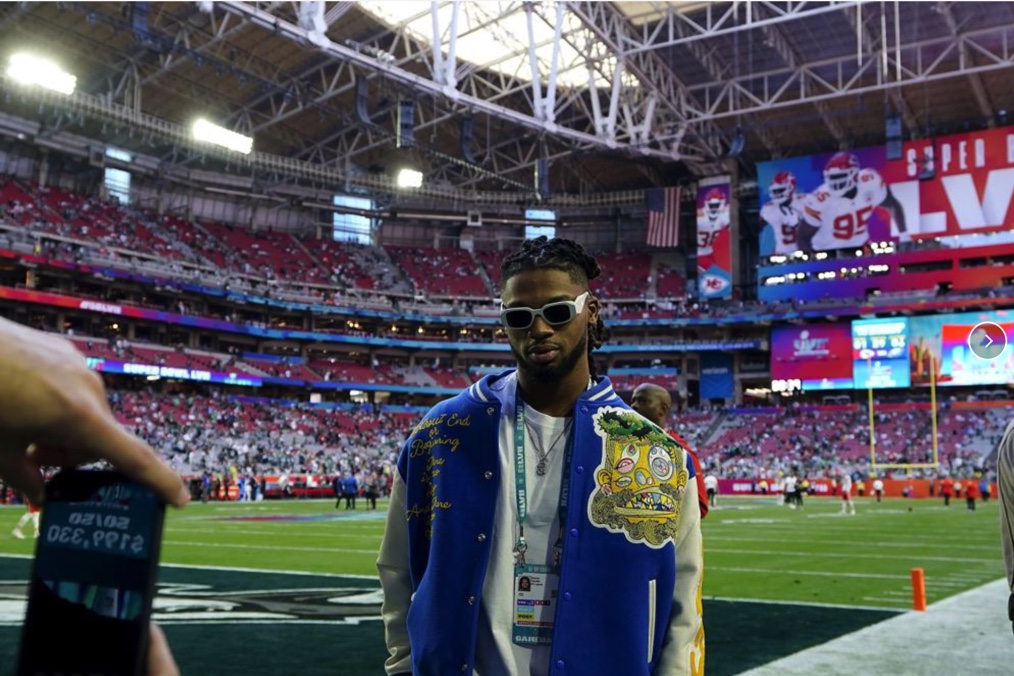 SEE IT: Bills’ Damar Hamlin reacts to criticism over Jesus jacket worn at Super Bowl