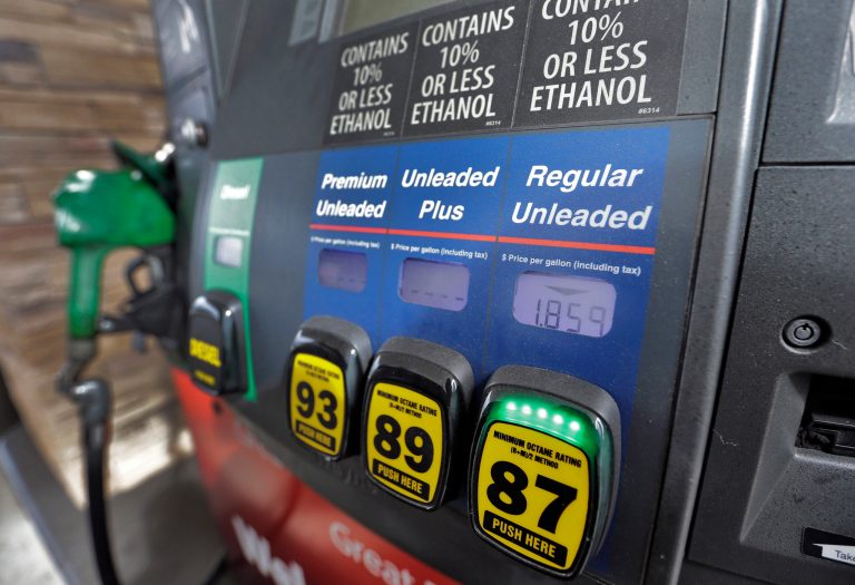 Attackers can also change labels to show a different fuel grade -- switching an 87 octane fuel label to show 93 octane -- which can cause engine trouble for cars that require premium octane gasoline, according to the company's white paper.Â (AP Photo/Chris O'Meara)