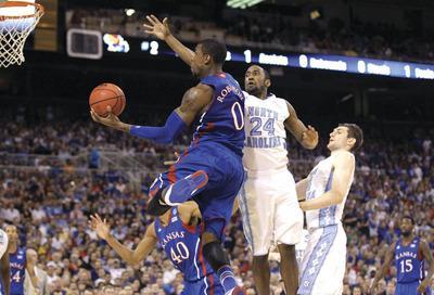 Jeff Roberson/AP
Kansas forward Thomas Robinson has been held under double digits in scoring just once this season.
