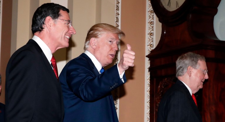 President Trump's team eyes the third round of the congressional debate over tax reform by year's end. (AP Photo/Alex Brandon)