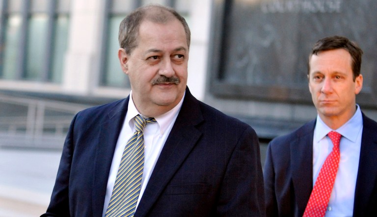 Don Blankenship just finished serving a year in prison for his role in an explosion that killed 29 miners. (AP Photo/Chris Tilley, File)
