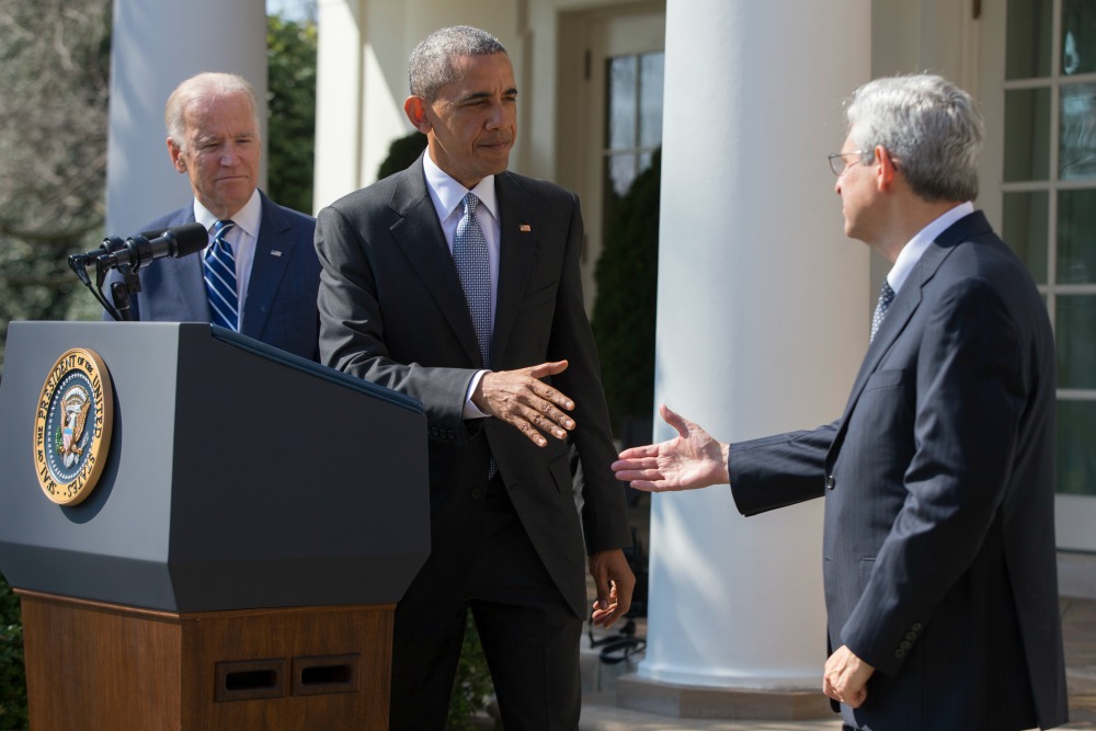 Oppo research: Garland ‘ideal judge’ to move SCOTUS to the left