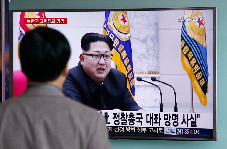 North Korea, led by dictator Kim Jong Un, ranked 179 out of 180 countries in press freedoms. (AP Photo/Lee Jin-man)