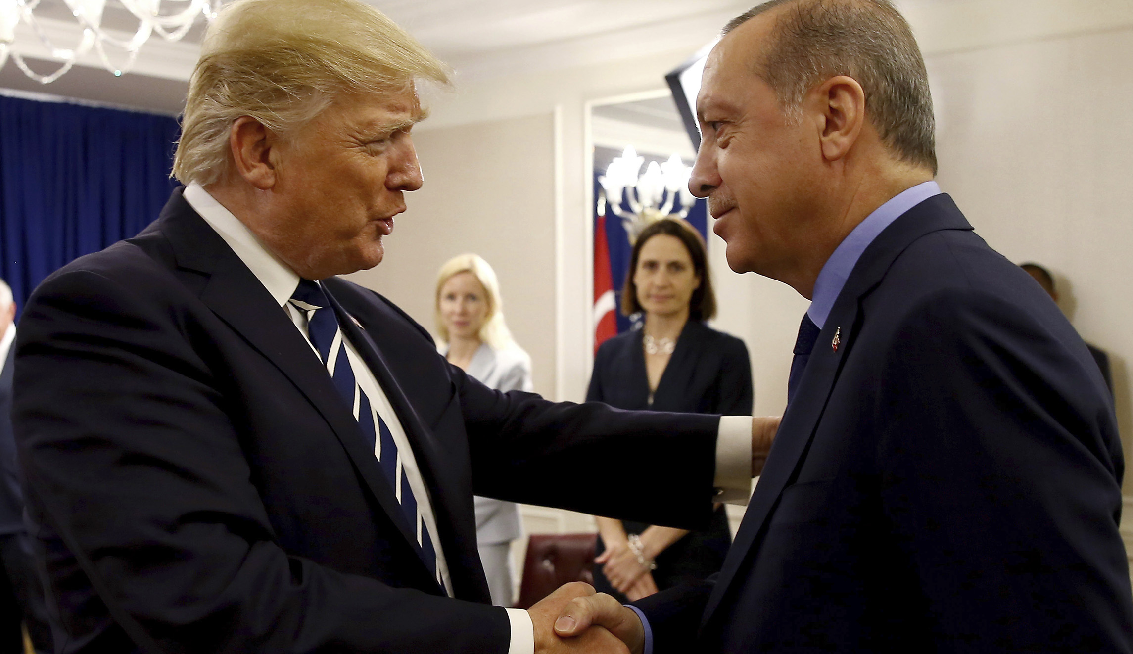 Trump plans to talk with Turkish president before hitting the golf course