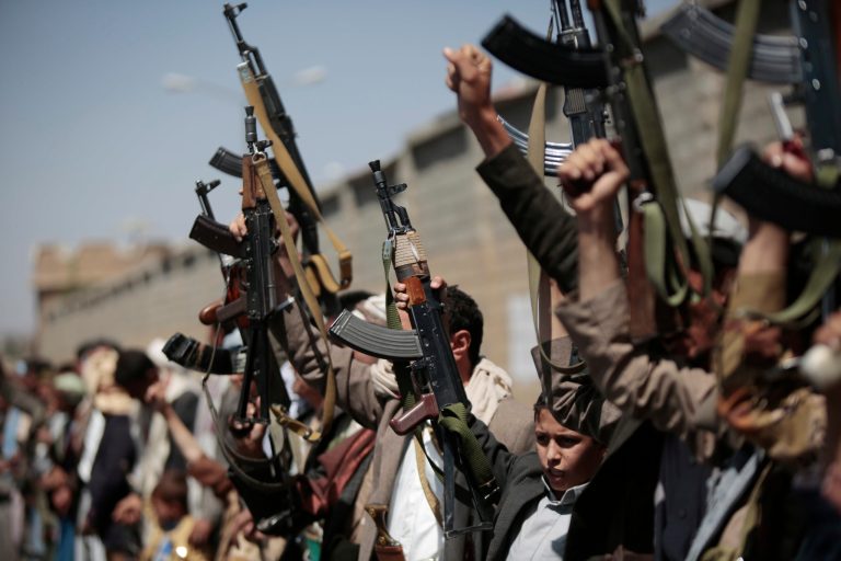 But Davis said a retaliatory strike remained an option, and the Pentagon is still assessing the situation. (AP Photo/Hani Mohammed)