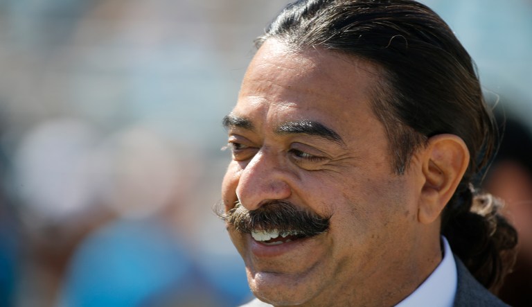 Trump's bid to buy the Buffalo Bills failed in 2014. (AP Photo/Stephen B. Morton)