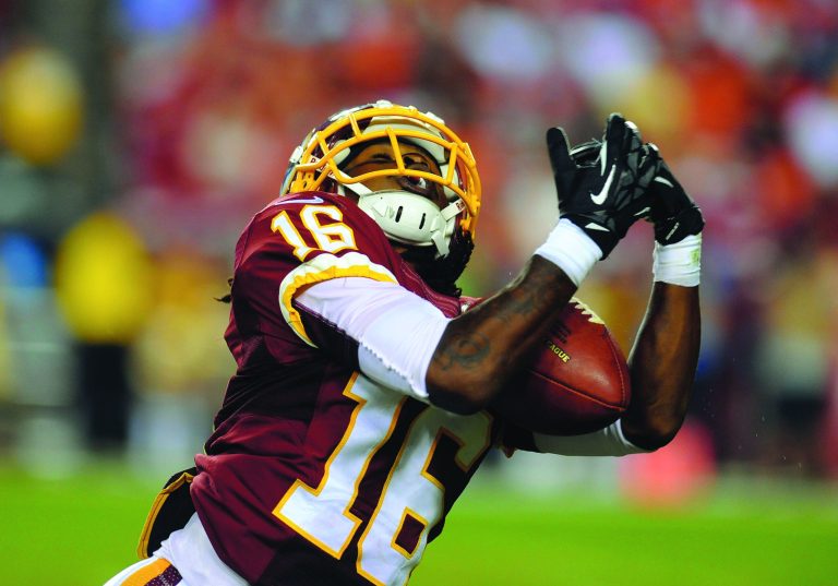 Richard Lipski/AP
Washington Redskins wide receiver Brandon Banks had 153 all-purpose yards on seven touches in the preseason finale.