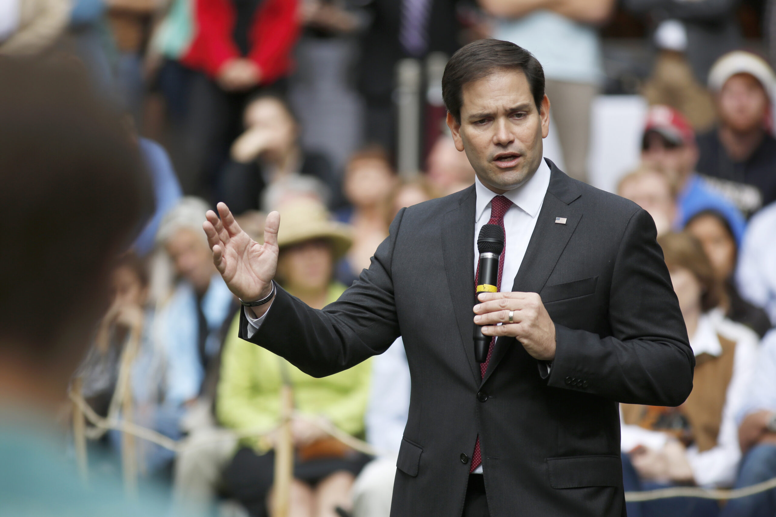 Rubio: ‘I don’t hear anyone talking about bomb control’