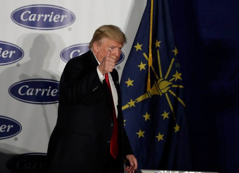 President-elect Trump told Fox News' Sean Hannity on Thursday evening his Supreme Court search is in its final stages and he will be making a decision soon. (AP Photo)