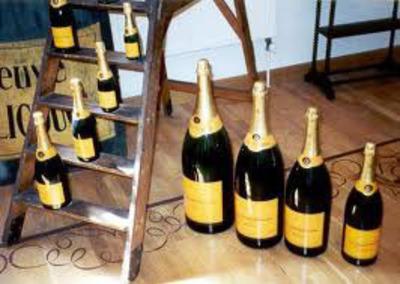 Wondered how all of those bubbles actually get into a glass of Champagne?