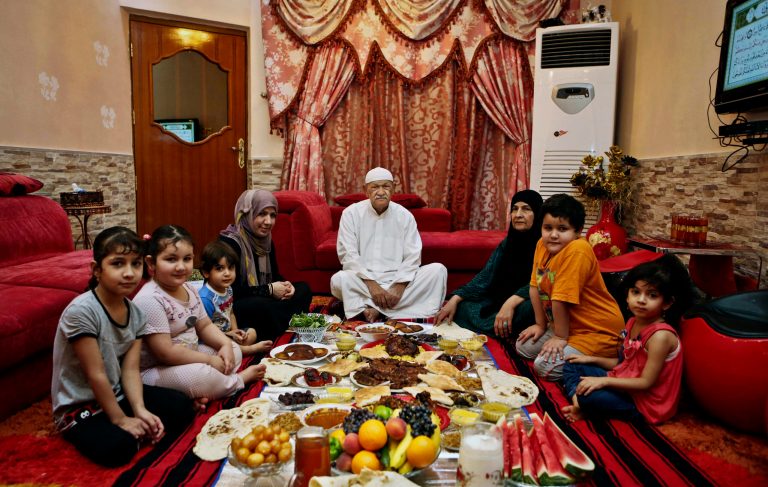 AP PHOTOS: As Ramadan fast ends, the feasts begin