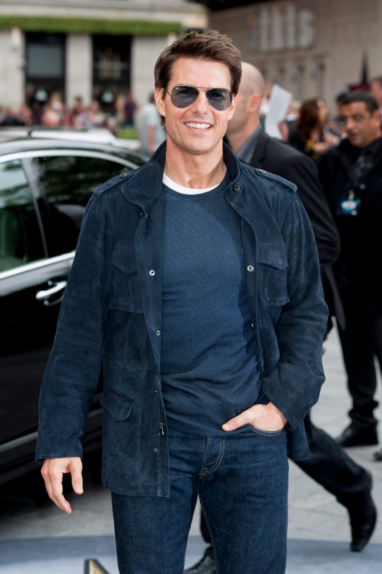   U.S. actor Tom Cruise arrives for the European Premiere of Rock of Ages, at a central London cinema Sunday, June 10, 2012. (AP Photo/Jonathan Short)  