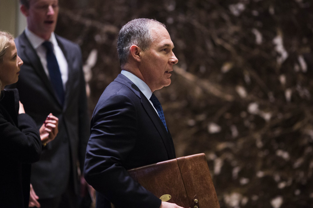 Trump’s EPA Pick Spooks Liberals and the Environmental Lobby